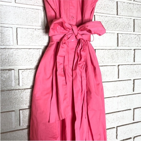 Gal Meets Glam Saffron Flutter Sleeve Jumpsuit Watermelon Size 4 NWT - Picture 3 of 11